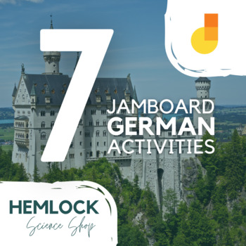 Preview of German Activities - 7 engaging, digital assignments in Jamboard