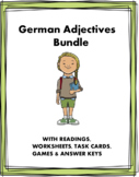 German Adjectives Bundle: Adjektiven: 6 Resources at 35% off!