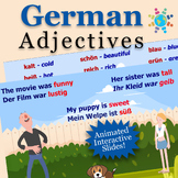 German Adjectives | Video Lesson, Interactive Slide, Hando