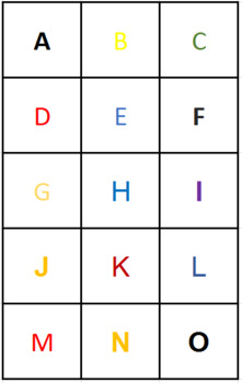 Preview of German Alphabet Flash cards Das Alphabet