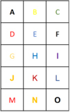 German Alphabet Flash cards Das Alphabet