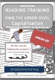German: Apache 207 : Error devil reading cards capitalizat