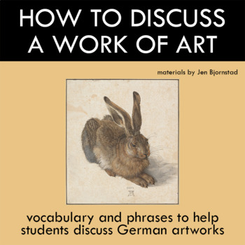 Preview of German Art – Small-Group Discussion – Speaking Exercise