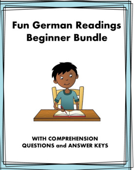 Preview of Fun German Readings Beginner Bundle: 5 Lesungen Für Anfänger at 35%!
