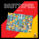 German Board Game For Places (Orte) - Spielbrett