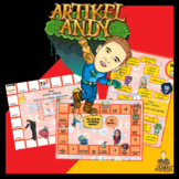 Future tense - board game A4 for learning German A1/A2 for kids