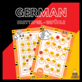 Learn German feelings - board game A4 for learning German 