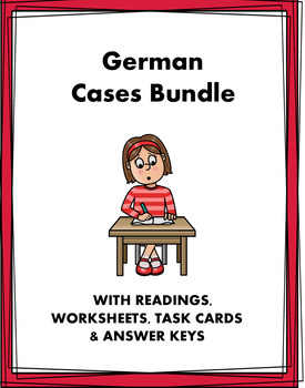 Preview of German Cases Bundle: TOP 7 Resources @35% off! (Accusative, Dative and Genitive)