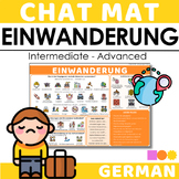 German Chat Mat - Einwanderung - Migrations Chat Mat Advan