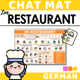 German Chat Mat - Im Restaurant - Dialogue Support for Ord