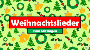Preview of German (De) - Christmas Carols (Weihnachtslieder) - Lyrics & Instrumental Tracks