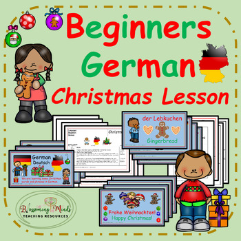 Preview of German Christmas Lesson Plan and Resources / Weihnachten