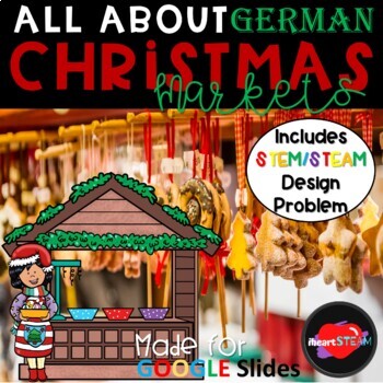 Preview of German Christmas Markets Project Based Learning/Google Slides-Distance Learning