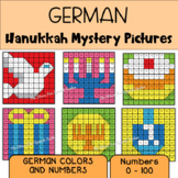 German Color By Number Mystery Pictures Hanukkah Theme