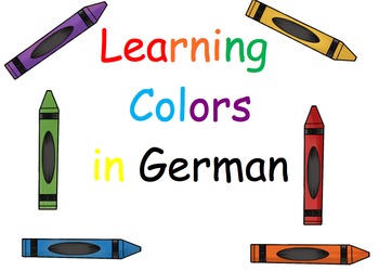 Preview of German Colors for Primary Grades