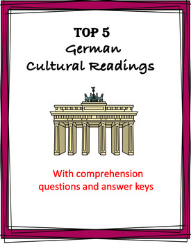 Preview of German Cultural Readings Bundle: Top 5 Readings at 35% off!