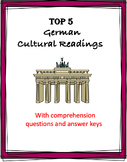 German Cultural Readings Bundle: Top 5 Readings at 35% off!