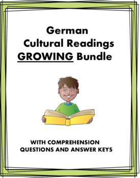 Preview of German Cultural Readings BIG Bundle: 22+ Readings @45% off + GROWING!!