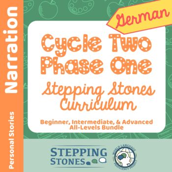 Preview of German Cycle Two Phase One Stepping Stones Curriculum PAID Version