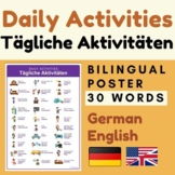 German DAILY ACTIVITIES | German daily routines German Ver