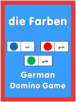Preview of Free German Domino Game  die Farben