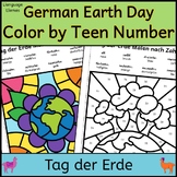 German Earth Day Color by TEEN Number Malen nach Zahlen Ap