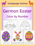 German Easter Color by Number