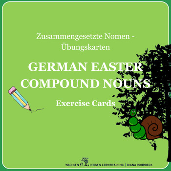 Preview of German: Easter: Compound nouns - Exercise cards - zusammengesetze Nomen