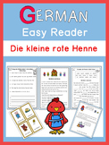 German Easy Reader  Die kleine rote Henne