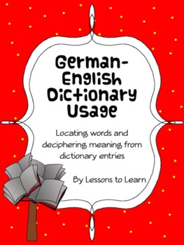 Preview of German-English Dictionary Pack