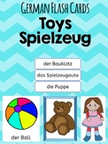 German Flash Cards - Toys - Spielzeug