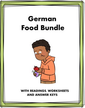 Preview of German Food Bundle: Das Essen Top 5 Resources @30% off!