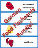German (Deutsch) - Food Flashcards Bundle - 73 flashcards