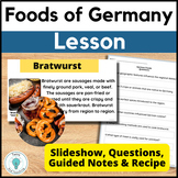German Foods Cuisine - Germany Lesson for Global Cuisines 