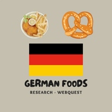 German Foods Independent Research Webquest