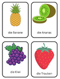 German Fruit Comprehension Game - Speaking, Reading, Writing
