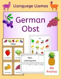 German Fruit - Obst - activities, puzzles and games