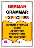 German Grammar Exercises - Section 1
