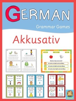 Preview of German Grammar Games  Akkusativ