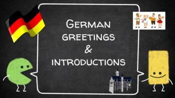 Preview of German Greetings SMART Notebook
