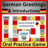 German Greetings and Introductions Fun Game Greetings in German