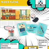 German- In der Küche: Bildkarten & Beschreibung / Präpositionen