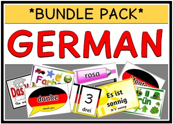 Preview of German Language (BUNDLE PACK) | World Foreign Language Set