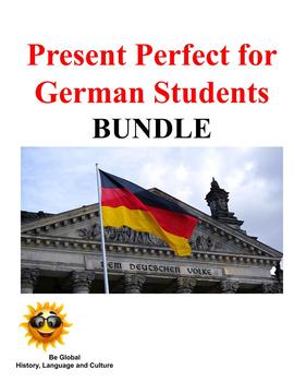 Preview of German Level 2 (A.2) Present Perfect Resources BUNDLE (Das Perfekt)