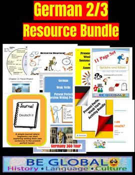Preview of German Level 2/3 Resource Bundle (A.1/A.2)