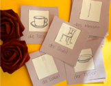 German Memory Game & Worksheet - Lesson 3 - The Table - Der Tisch