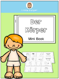 German Mini Book  Der Körper