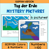 German Mystery Pictures TAG DER ERDE Earth Day Color By Number