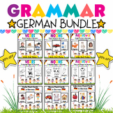 German Noun Verb Adjective Coloring Pages & Flashcards BUN