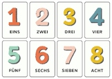 German Number Flashcards/Posters: Zahlen 0-31